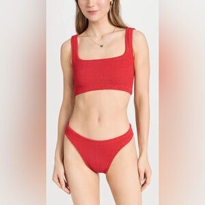 Hunza G red xandra bikini
